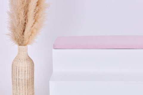 Sitzauflage für Ikea TROFAST Doppelkrepp Rosa