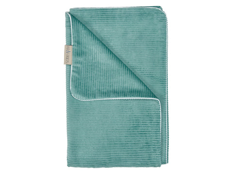 Babydecke Cord Breitcord Mint