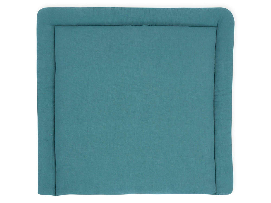 Musselin nilblau