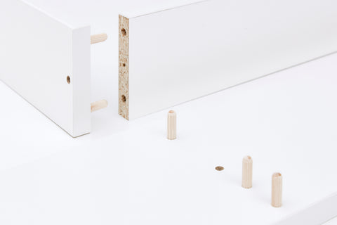 Wickelaufsatz weiß passend für GULLABERG Kommode mit 3 Schubladen (99 cm)