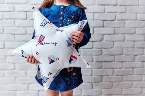 Sternkissen Strandhäuschen