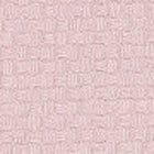 Die Nahaufnahme von KraftKids Stoff Doppelkrepp Rosa LOA SSS120 zeigt eine hellrosa strukturierte Oberfläche mit einem gewebten korbähnlichen Muster. Das sich wiederholende Gittermuster erinnert an zeitlose Muster und verleiht dem Stoff ein subtiles und weiches Aussehen.